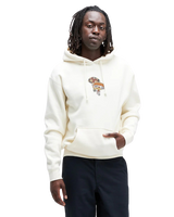 The Stance Mens Interconnected Hoodie in Bone