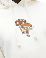 The Stance Mens Interconnected Hoodie in Bone