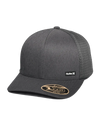 The Hurley Mens League Trucker Cap in Dark Smoke Grey