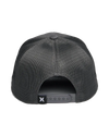 The Hurley Mens League Trucker Cap in Dark Smoke Grey