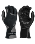 The Xcel Infiniti 5-Finger 3mm Wetsuit Gloves in Black