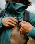 Trailscape Waterproof Jacket in Deep Ocean & Slate Grey