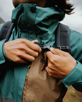 Trailscape Waterproof Jacket in Deep Ocean & Slate Grey
