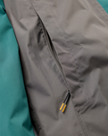 The Passenger Mens Trailscape Waterproof Jacket in Deep Ocean & Slate Grey