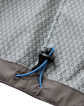 The Passenger Mens Trailscape Waterproof Jacket in Deep Ocean & Slate Grey