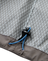 The Passenger Mens Trailscape Waterproof Jacket in Deep Ocean & Slate Grey