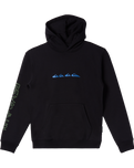 The Quiksilver Boys Boys Graphic Hoodie in Black