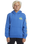 The Quiksilver Boys Boys Omni Logo Hoodie in Nebulas Blue