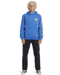 The Quiksilver Boys Boys Omni Logo Hoodie in Nebulas Blue