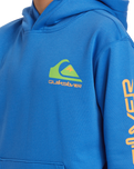 The Quiksilver Boys Boys Omni Logo Hoodie in Nebulas Blue