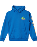 The Quiksilver Boys Boys Omni Logo Hoodie in Nebulas Blue