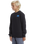 The Quiksilver Boys Boys Graphic Crew Sweatshirt in Black
