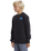 The Quiksilver Boys Boys Graphic Crew Sweatshirt in Black