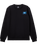 The Quiksilver Boys Boys Graphic Crew Sweatshirt in Black