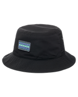 The Quiksilver Boys Boys Flipped Out Reversible Bucket Hat in Silver Gray