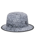 The Quiksilver Boys Boys Flipped Out Reversible Bucket Hat in Silver Gray