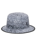 The Quiksilver Boys Boys Flipped Out Reversible Bucket Hat in Silver Gray
