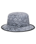The Quiksilver Boys Boys Flipped Out Reversible Bucket Hat in Silver Gray