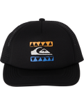 The Quiksilver Boys Boys Vermin Pack Trucker Cap in Black