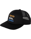The Quiksilver Boys Boys Vermin Pack Trucker Cap in Black