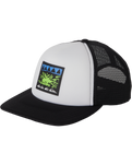 The Quiksilver Boys Boys Vermin Pack Trucker Cap in White