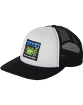 The Quiksilver Boys Boys Vermin Pack Trucker Cap in White