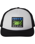 The Quiksilver Boys Boys Vermin Pack Trucker Cap in White