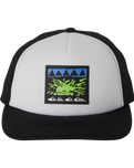 The Quiksilver Boys Boys Vermin Pack Trucker Cap in White