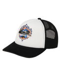 The Quiksilver Boys Boys Vermin Pack Trucker Cap in Snow White
