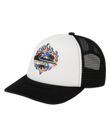 The Quiksilver Boys Boys Vermin Pack Trucker Cap in Snow White