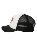 The Quiksilver Boys Boys Vermin Pack Trucker Cap in Snow White