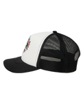 The Quiksilver Boys Boys Vermin Pack Trucker Cap in Snow White