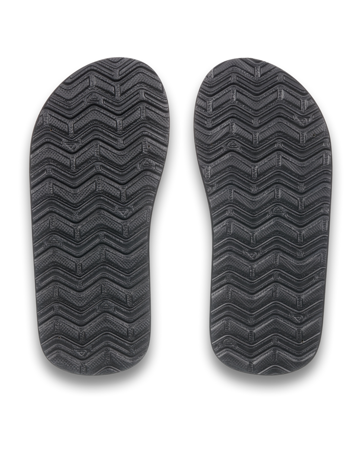 The Quiksilver Boys Boys Monkey Abyss Flip Flops in Grey