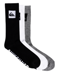 The Quiksilver Mens Crew Socks (5 Pack) in Assorted