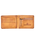 Slim Rays Wallet in Chocolate Brown