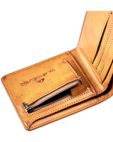 Slim Rays Wallet in Chocolate Brown