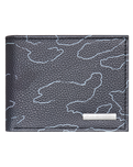 The Quiksilver Mens Freshness Wallet in Black Camostrokes