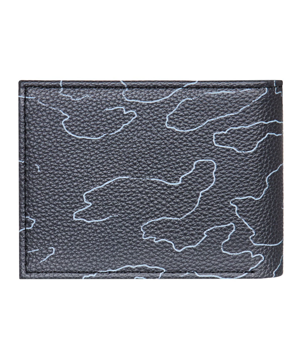 The Quiksilver Mens Freshness Wallet in Black Camostrokes