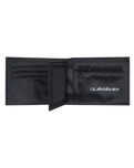 The Quiksilver Mens Freshness Wallet in Black Camostrokes