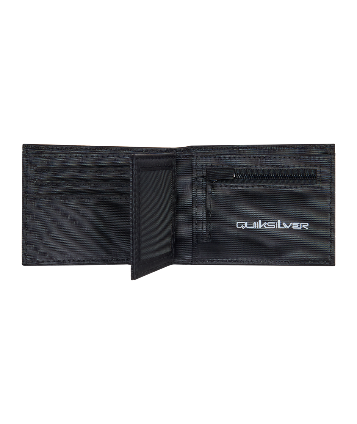 The Quiksilver Mens Freshness Wallet in Black Camostrokes
