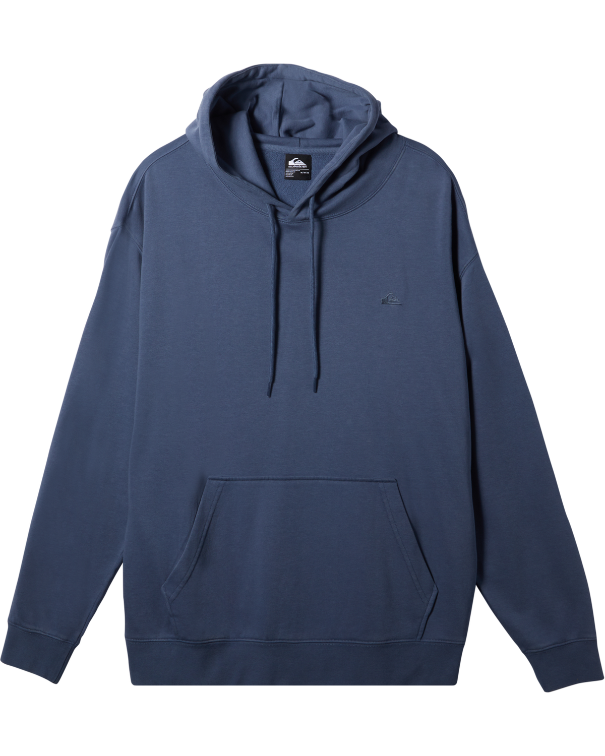 The Quiksilver Mens Salt Water Hoodie in Vintage Indigo