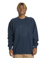 The Quiksilver Mens Alex Kopps Sweatshirt in Midnight Navy