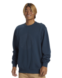 The Quiksilver Mens Alex Kopps Sweatshirt in Midnight Navy