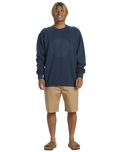 The Quiksilver Mens Alex Kopps Sweatshirt in Midnight Navy