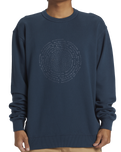 The Quiksilver Mens Alex Kopps Sweatshirt in Midnight Navy