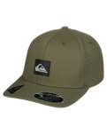 The Quiksilver Mens Adapted Cap in Four Leaf Clover