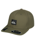 The Quiksilver Mens Adapted Cap in Four Leaf Clover