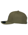 The Quiksilver Mens Adapted Cap in Four Leaf Clover