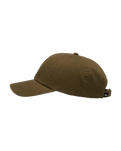 The Quiksilver Mens Decades Cotton Cap in Dark Olive
