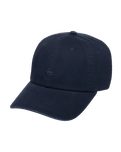 The Quiksilver Mens Decades Cotton Cap in Dark Navy